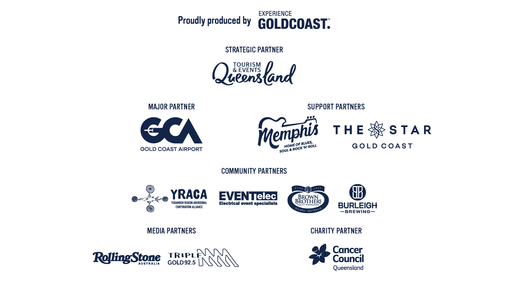 Blues on Broadbeach Sponsors
