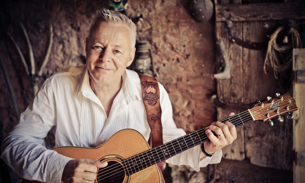 Performing for the first time at Blues on Broadbeach Music Festival is Tommy Emmanuel